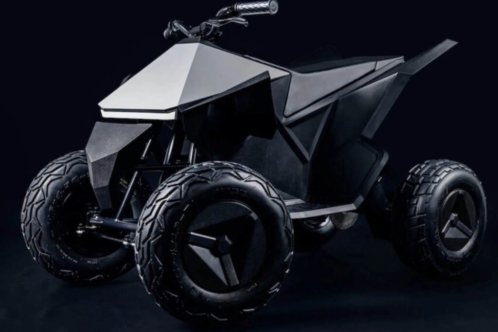 quad électrique futuriste pour enfant