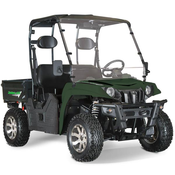 ssv électrique Hy Track Jobber EV5 sur fond blanc